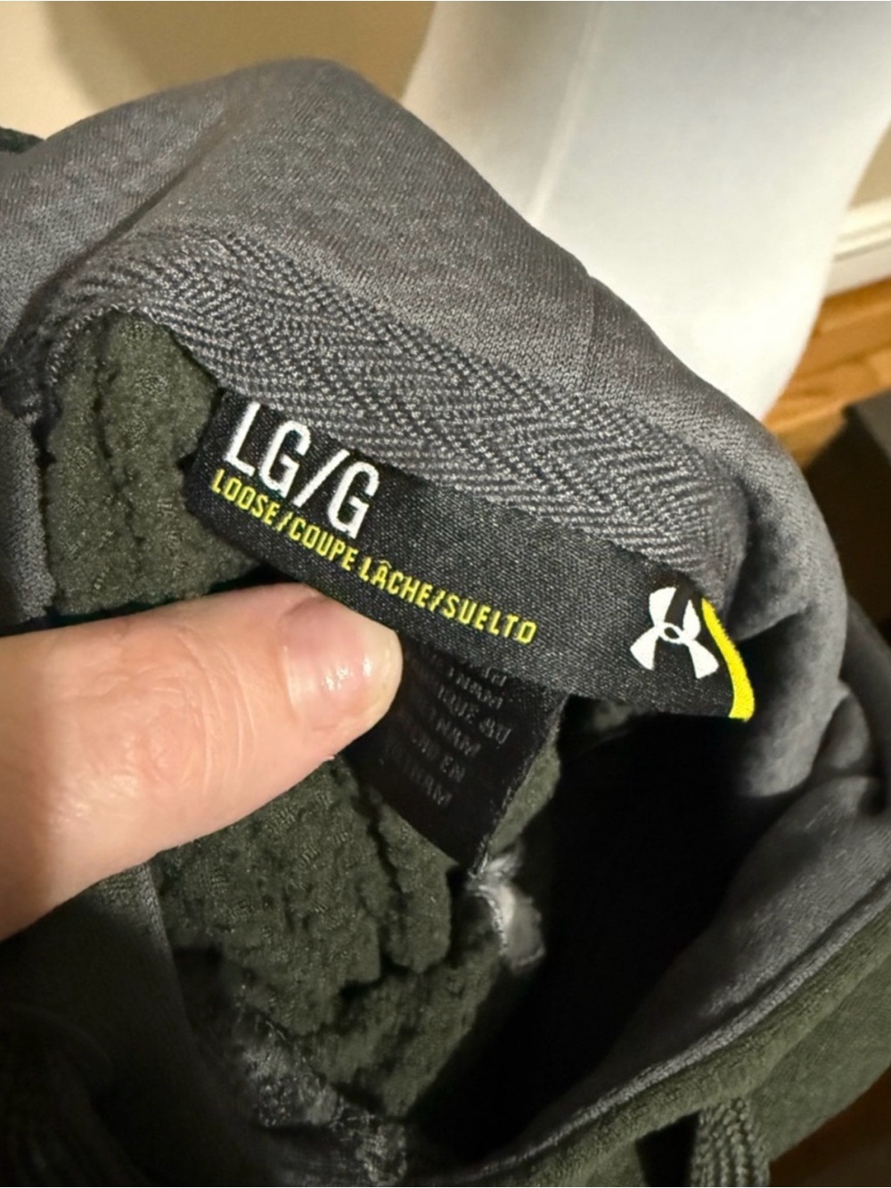 Men’s under armor hoodie lightweight knit under armor hoodie - worn once. - Picture 8 of 8